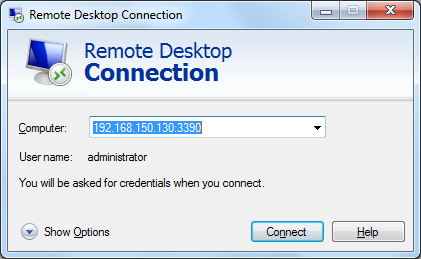 Remote Desktop Custom Port